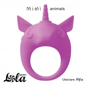 Фиолетовое эрекционное кольцо Unicorn Alfie - Lola Games - в Бердске купить с доставкой