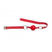 Красный кляп-шарик Firecracker - Lola Games - купить с доставкой в Бердске