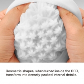 Белый мастурбатор Tenga Geo Coral - Tenga - в Бердске купить с доставкой