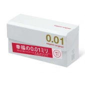 Супер тонкие презервативы Sagami Original 0.01 - 10 шт. - Sagami - купить с доставкой в Бердске