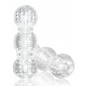 Прозрачный фигурный мастурбатор Master Stroker - Blush Novelties - в Бердске купить с доставкой