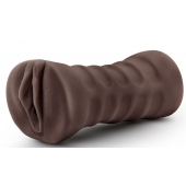 Коричневый мастурбатор-вагина Hot Chocolate Brianna - Blush Novelties - в Бердске купить с доставкой