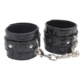 Черные наручники Surrender Wrist Restraints - Chisa - купить с доставкой в Бердске