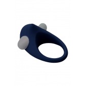 Гладкое синее эрекционное виброкольцо STIMU RING - Dream Toys - в Бердске купить с доставкой