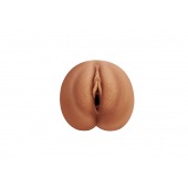 Кофейный мастурбатор-вагина Dumpling - Lola Games - в Бердске купить с доставкой