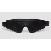 Черная плотная маска на глаза Bound to You Faux Leather Blindfold - Fifty Shades of Grey - купить с доставкой в Бердске