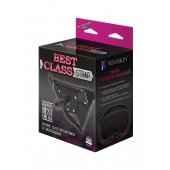 Черный пояс для насадок BEST CLASS STRAP - LOVETOY (А-Полимер) - купить с доставкой в Бердске