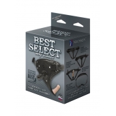 Пояс HARNESS BEST SELECT с вагинальной пробкой - LOVETOY (А-Полимер) - купить с доставкой в Бердске