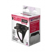 Черный пояс для насадок CLASS STRAP Restyling - LOVETOY (А-Полимер) - купить с доставкой в Бердске