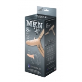 Телесный мужской парапротез MEN STYLE - 15 см. - LOVETOY (А-Полимер) - купить с доставкой в Бердске