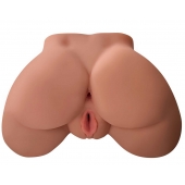 Кофейный мастурбатор-полуторс Perfect Ass Masturbator - Pipedream - в Бердске купить с доставкой