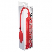 Красная вакуумная помпа Power Pump Red - Toy Joy - в Бердске купить с доставкой