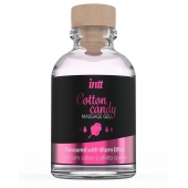 Массажный гель с согревающим эффектом Cotton Candy - 30 мл. - INTT - купить с доставкой в Бердске