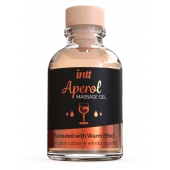 Массажный гель с согревающим эффектом Aperol - 30 мл. - INTT - купить с доставкой в Бердске