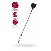 Черный гладкий стек с тонкой ручкой - 48 см. - ToyFa - купить с доставкой в Бердске