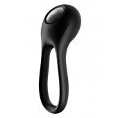 Черное эрекционное виброкольцо Majestic Duo - Satisfyer - в Бердске купить с доставкой