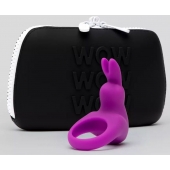 Фиолетовое эрекционное виброкольцо Happy Rabbit Cock Ring Kit - Happy Rabbit - в Бердске купить с доставкой