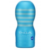 Мастурбатор с охлаждающей смазкой TENGA Original Vacuum Cup Cool - Tenga - в Бердске купить с доставкой