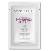 Гель-лубрикант на водно-силиконовой основе Simply Hybrid Jelle - 3 мл. - Wicked - купить с доставкой в Бердске