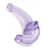 Фиолетовый безремневой страпон Strapless Strap-On - Lux Fetish - купить с доставкой в Бердске