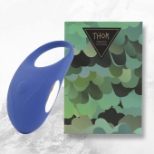 Синее кольцо с вибрацией Thor Cockring - FeelzToys - в Бердске купить с доставкой