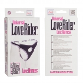 Трусы для страпона с универсальным креплением Universal Love Rider Luxe Harness - California Exotic Novelties - купить с доставкой в Бердске