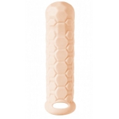 Телесный фаллоудлинитель Homme Long - 15,5 см. - Lola Games - в Бердске купить с доставкой