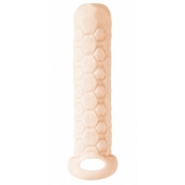 Телесный фаллоудлинитель Homme Long - 13,5 см. - Lola Games - в Бердске купить с доставкой