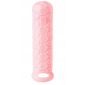 Розовый фаллоудлинитель Homme Long - 15,5 см. - Lola Games - в Бердске купить с доставкой