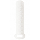 Белый фаллоудлинитель Homme Long - 13,5 см. - Lola Games - в Бердске купить с доставкой