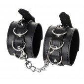 Черные оковы Anonymo из искусственной кожи - ToyFa - купить с доставкой в Бердске