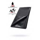 Черная простыня для секса из ПВХ - 220 х 200 см. - ToyFa - купить с доставкой в Бердске