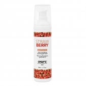 Разогревающее массажное масло  с ароматом клубники Gourmet Strawberry - 50 мл. - Exsens - купить с доставкой в Бердске