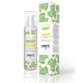 Разогревающее массажное масло Gourmet Spearmint Organic с органическими ингредиентами - 50 мл. - Exsens - купить с доставкой в Бердске