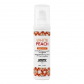 Разогревающее массажное масло Gourmet White Peach Organic с органическими ингредиентами - 50 мл. - Exsens - купить с доставкой в Бердске