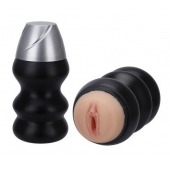 Мастурбатор-вагина в пластиковой колбе HUMBLE - NMC - в Бердске купить с доставкой