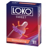 Стимулирующая насадка на пенис LOKO SWEET с возбуждающим эффектом - Sitabella - в Бердске купить с доставкой