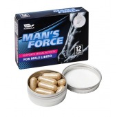 Пищевой концентрат для мужчин MANS FORCE  - 12 капсул - Sitabella - купить с доставкой в Бердске