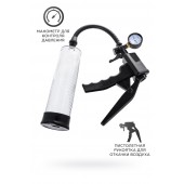 Прозрачная механическая помпа для пениса Viggo - Sexus - в Бердске купить с доставкой