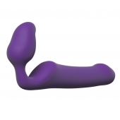 Фиолетовый безремневой страпон Queens L - Adrien Lastic - купить с доставкой в Бердске