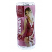 Прозрачный двусторонний мастурбатор Sophia - вагина и анус - Dream Toys - в Бердске купить с доставкой