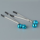 Зажимы на соски с колокольчиками на конце - Sitabella - купить с доставкой в Бердске