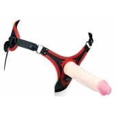 Пояс унисекс UNISEX Style с 2 насадками - LOVETOY (А-Полимер) - купить с доставкой в Бердске