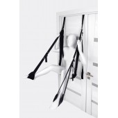 Черные секс-качели на дверь Anonymo №0505 - ToyFa - купить с доставкой в Бердске