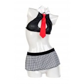 Надувная секс-кукла с реалистичной головой в костюме учительницы - ToyFa - в Бердске купить с доставкой