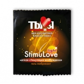 Разогревающий гель-лубрикант Stimulove Light в одноразовой упаковке - 4 гр. - Биоритм - купить с доставкой в Бердске
