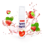 Гель-смазка Tutti-frutti с земляничным вкусом - 30 гр. - Биоритм - купить с доставкой в Бердске
