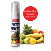 Гель-смазка Tutti-frutti со вкусом тропических фруктов - 30 гр. - Биоритм - купить с доставкой в Бердске