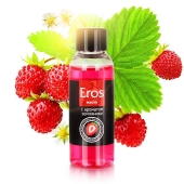 Массажное масло Eros fantasy с ароматом земляники - 50 мл. - Биоритм - купить с доставкой в Бердске