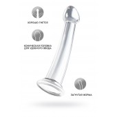 Прозрачный фаллоимитатор Jelly Dildo S - 15,5 см. - Toyfa Basic